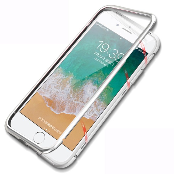 Qi ladd magnet skal fodral iPhone 7/7+/8/8+/X/XS/XSMax/XR - Svart Iphone 7/8