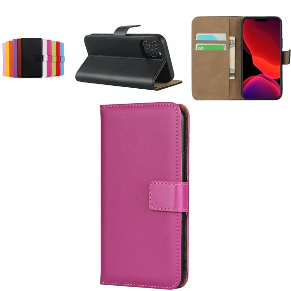 iPhone 13 Pro / ProMax / mini cover pung kortholder - Cerise Iphone 13