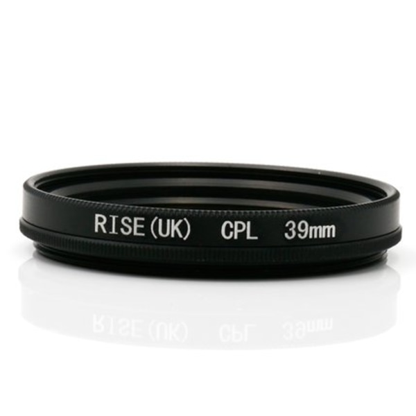 CPL- / POLARISATIONSFILTER 39 MM svart
