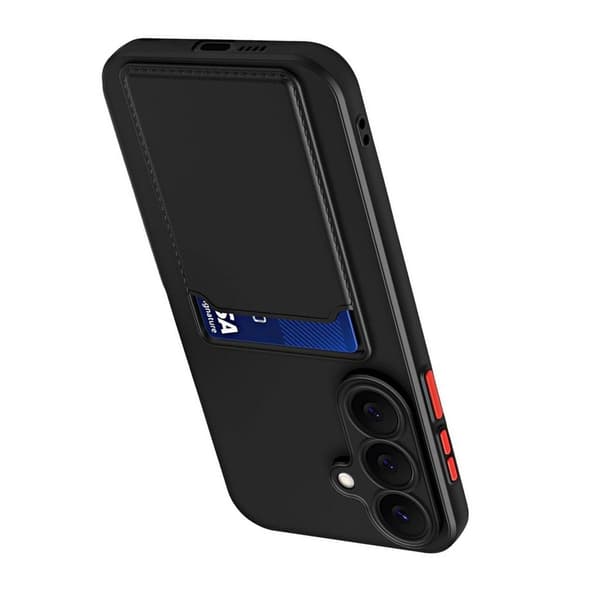 Mobilcover til Samsung Galaxy S26 cover med kortplads sort