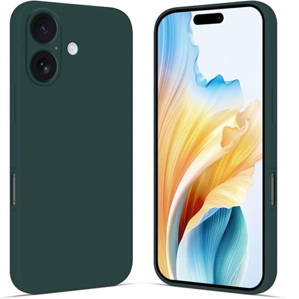 Iphone 17 skal mobilskal silikon / TPU - VÄLJ: GRÖN IPHONE 17