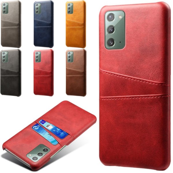 Samsung Galaxy Note20:n on oltava lyhyt - Punainen Note20