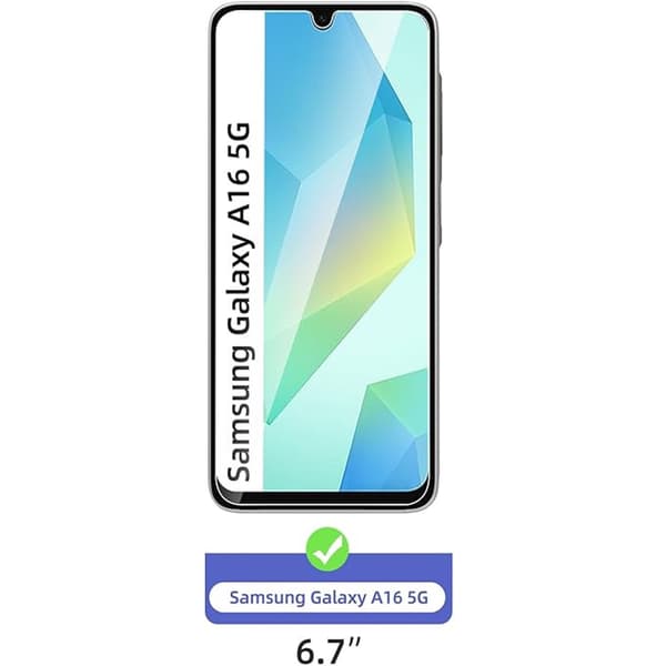Samsung Galaxy A16 Skärmskydd Härdat Glas Premium 1-pack