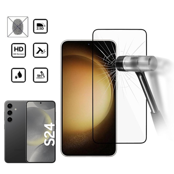 Samsung Galaxy S24 skærmbeskyttelse beskyttelse Premium - SAMSUNG S24 3 PCS