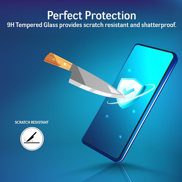 iPhone 16 Tempered Glass Näyttösuoja Premium 1-pakkaus läpinäkyvä