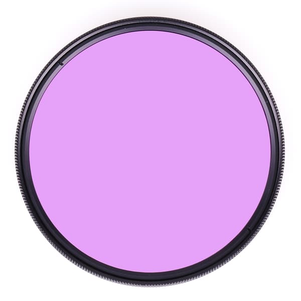 FLD FILTER 62 MM Svart / lila