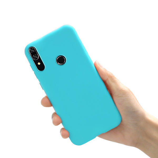 Silikon TPU skal HUAWEI P smart Z/2019/2020/2021 fodral vit - Vit P Smart Z