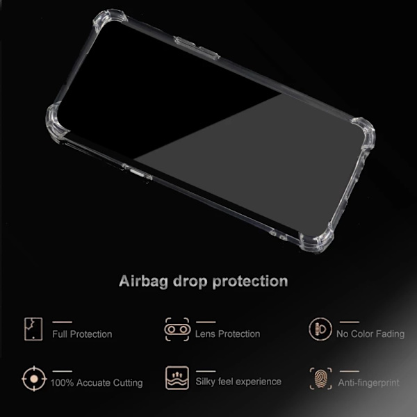 Huawei P Smart 2019/2020/2021/Z kuori matkapuhelinkuori kotelo Army - Transparent Huawei P Smart 2019