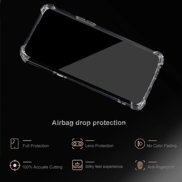 Huawei P Smart 2019/2020/2021/Z skal mobilskal fodral Army - Transparent Huawei P Smart 2019