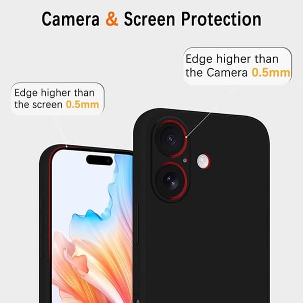 Iphone 17 skal mobilskal silikon / TPU - VÄLJ: MÖRKBLÅ IPHONE 17