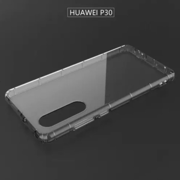 Vælg Huawei P20/P30/P40/PSmart Pro/Lite skal etui cushion - Transparent Huawei P30 Lite