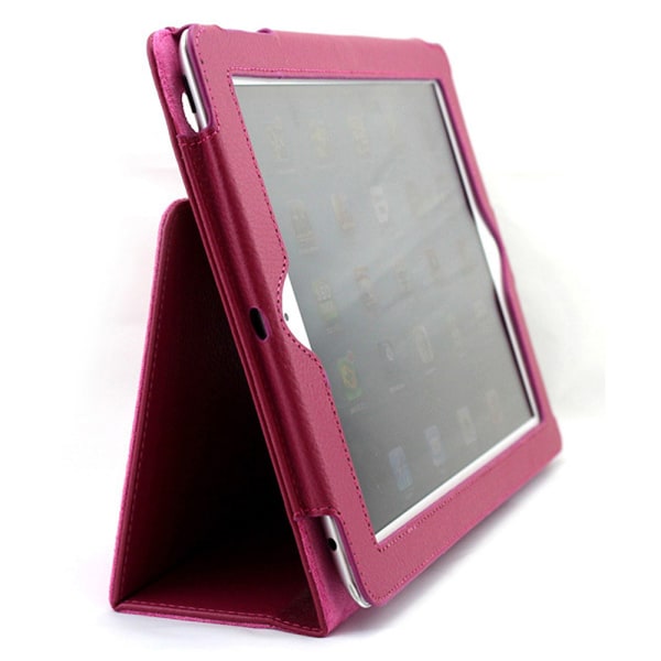 För alla modeller iPad fodral/skal/air/pro/mini urtag hörlurar - Mörkrosa / cerise Ipad Mini 6 2021