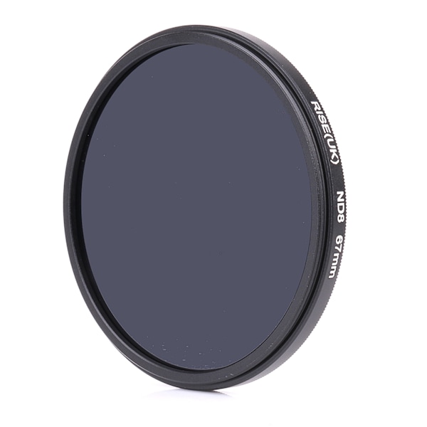 GRÅFILTER / ND8 67 MM Svart