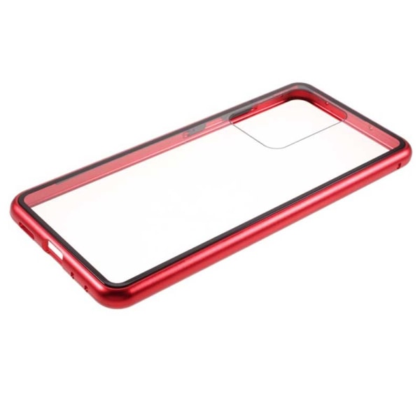 Qi Magnet Cover Case Samsung S7 / S8 / S9 / S10 / S20 E / + / U / FE - Röd S20 Ultra