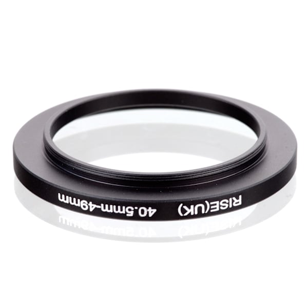 40.5 - 49 mm adapterring / step-up ring svart