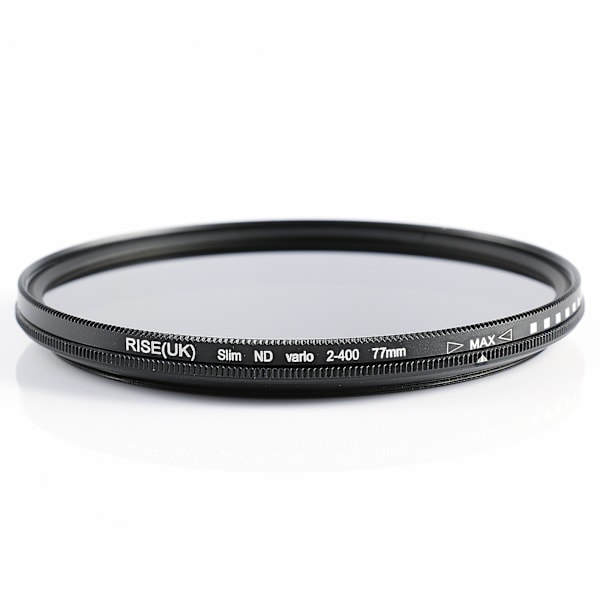 Gråfilter ND2-400 77mm variabelt Svart