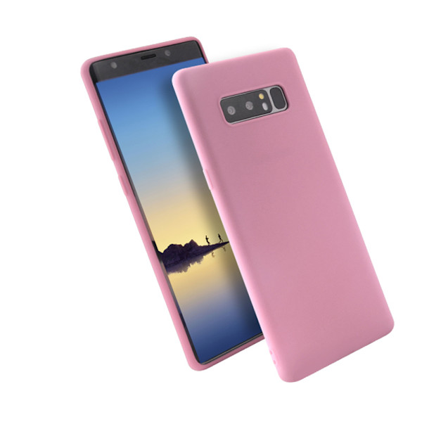 Silikon TPU skal Samsung Note 8/9/10/20 Ultra/Plus fodral rosa - Rosa Note8 Galaxy Samsung