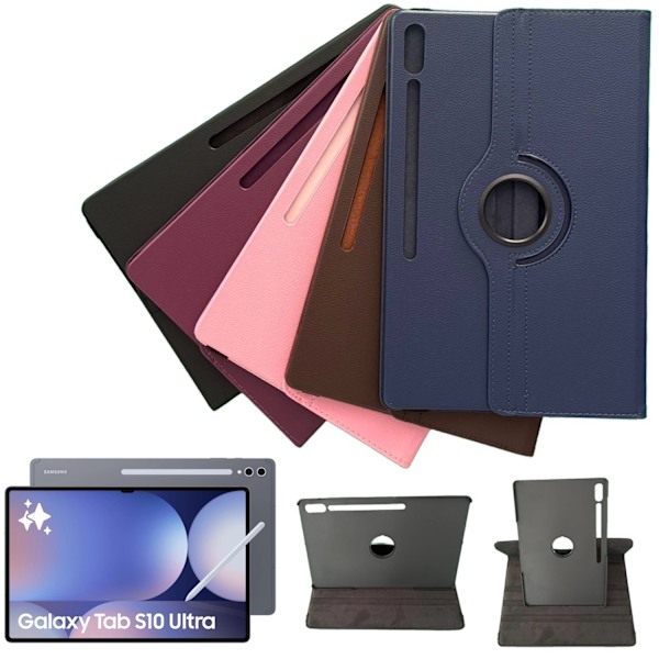 Samsung Galaxy Tab S10 Ultra fodral skal - Rosa Rosa