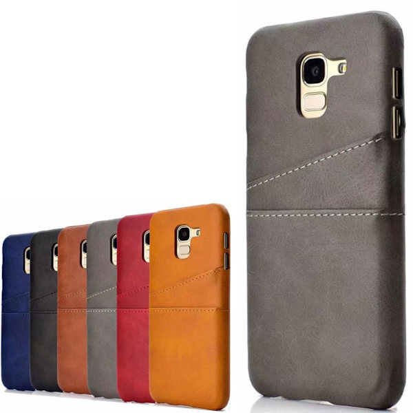 Samsung Galaxy J6 cover kort - Sort J6