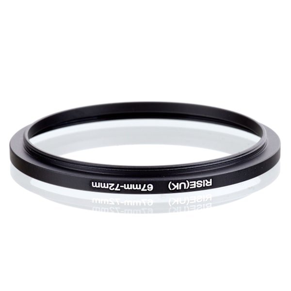 67 - 72 mm adapterring / step-up ring svart