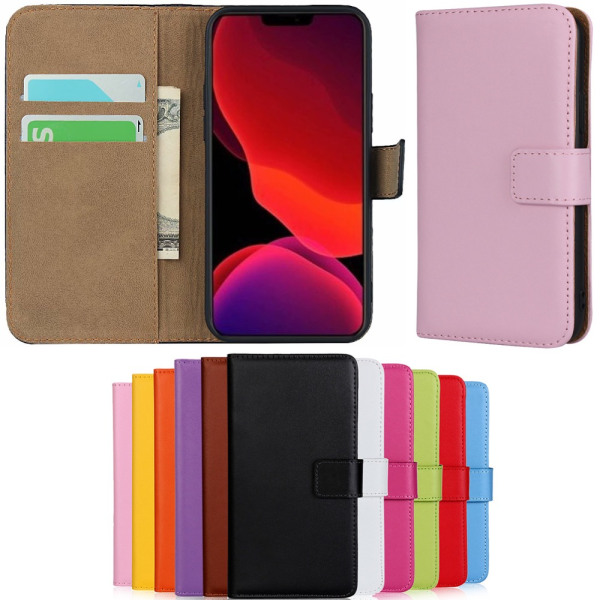 iPhone 13 mini plånboksfodral plånbok fodral skal kort vit - Vit iPhone 13 mini