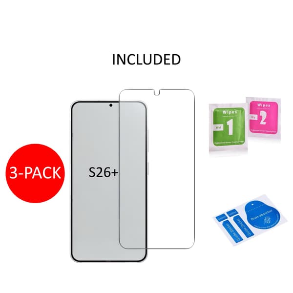 3-Pack 1SWEDEN skärmskydd för Samsung Galaxy S26+ Plus Transparent