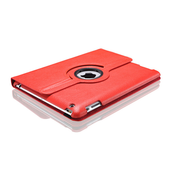Beskyttelse 360° rotation iPad 2/3/4 etui stativ skærmbeskyttelse skal taske: Rød Ipad 2/3/4 fra 2011/2012 Ikke Air