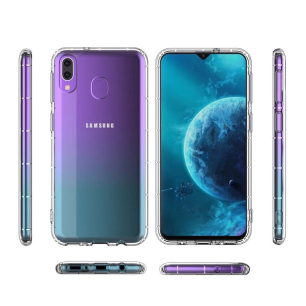 Samsung Galaxy A20e/A40/A50/A70/A10/J6 kuorikotelotyyny - Transparent Galaxy A40 case