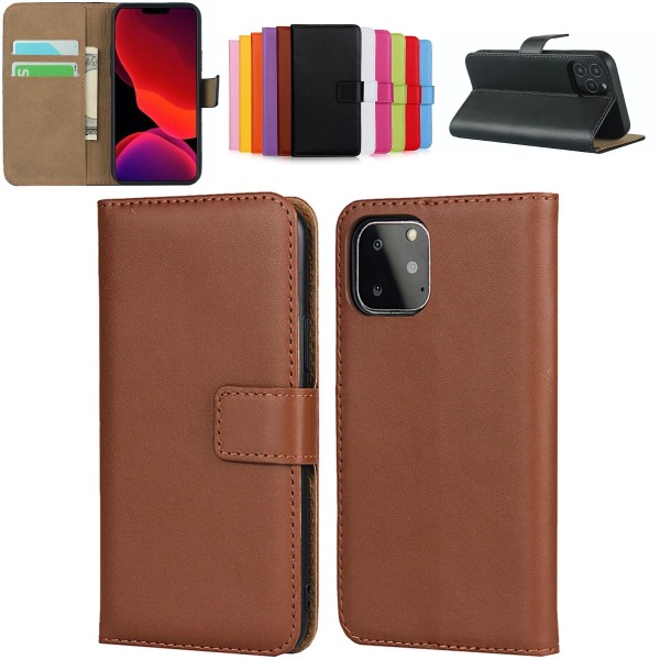 iPhone 11 Pro Wallet Case Wallet Case Cover Brun - Brown iPhone 11 Pro