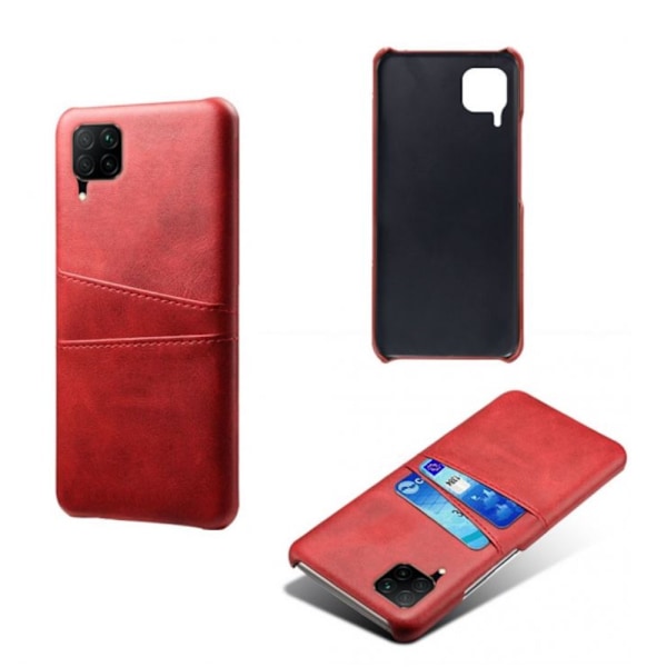 Huawei P40 lite 4G cover etui beskyttelse læder kort vis - Sort P40 lite 4G