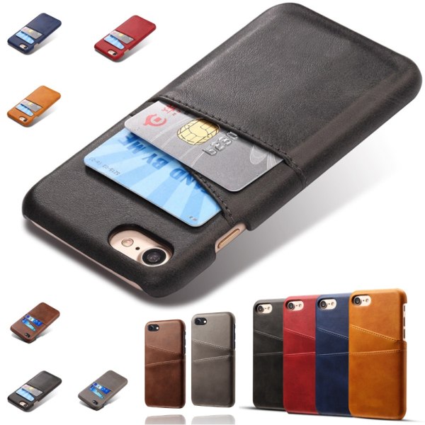 iPhone 7/8 skal kort - Sort iPhone 7/8