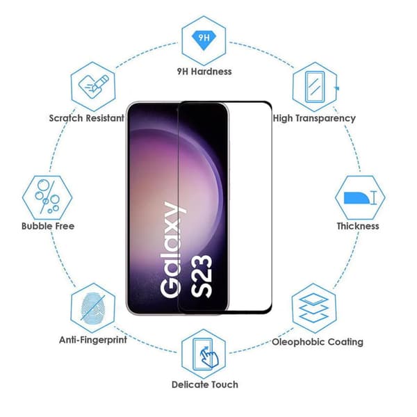 Samsung Galaxy S23 näytönsuoja 9H Premium  