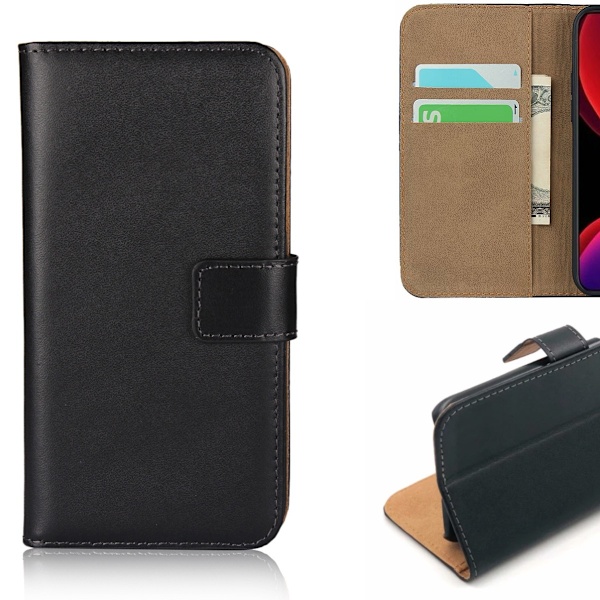 iPhone 16 Pro pung etui kortholder - Sort Iphone 16 Pro