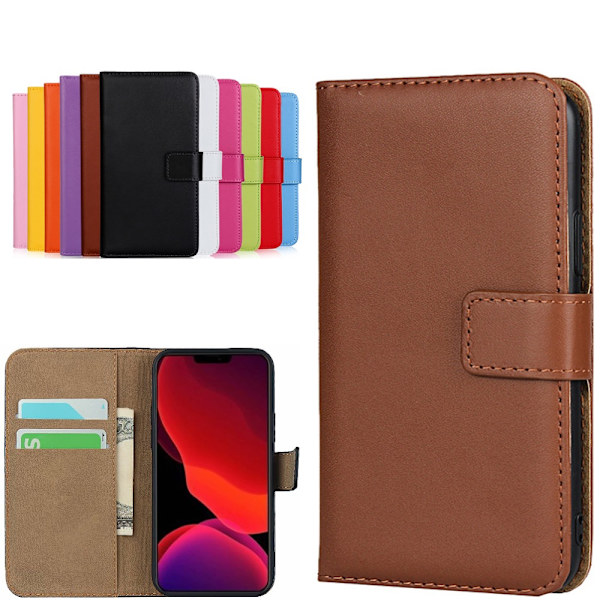 iPhone 13 Pro lompakko kotelo lompakko kotelo kuori kortti cerise - Cerise iPhone 13 Pro