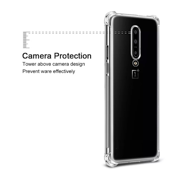 Army V3 valitse OnePlus 8Pro/8/7TPro/7Pro/7/6T kuori kotelo suoja - Transparent OnePlus 7
