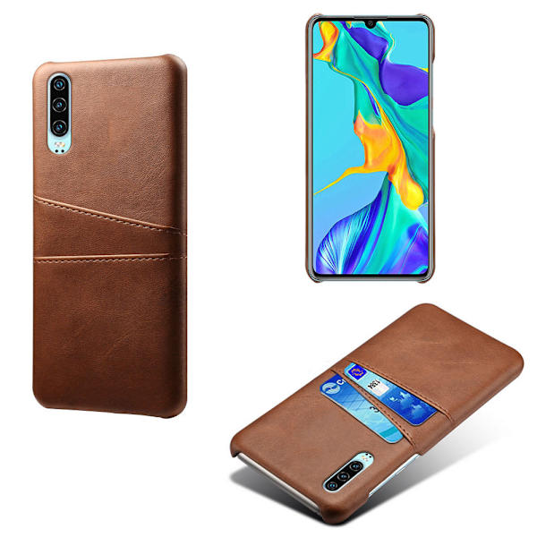 Huawei P30 -kotelo Vaaleanruskea / beige Huawei P30