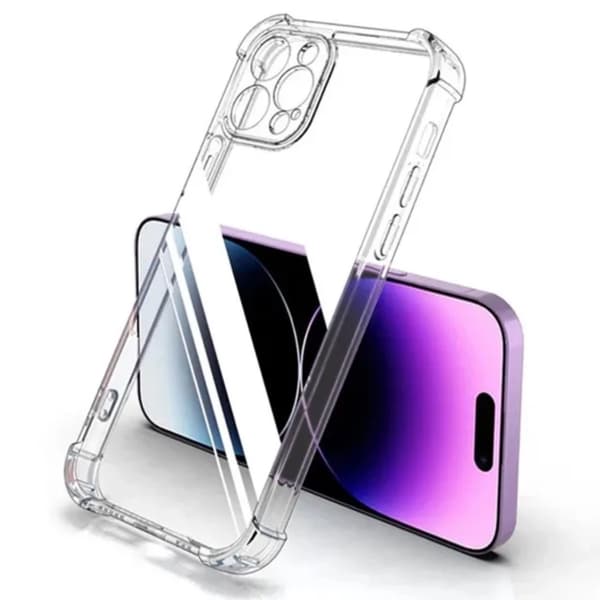 Iphone 15 Pro Max skal etui Army V3 Transparent Iphone 15 Pro Max