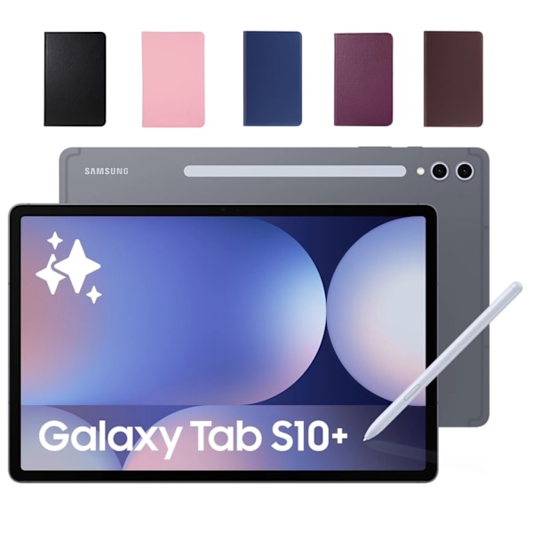 Samsung Galaxy Tab S10 Plus etui cover - Sort Sort