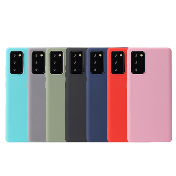 Silikon TPU skal Samsung Note 8/9/10/20 Ultra/Plus fodral rosa - Rosa Note10 Plus Galaxy Samsung