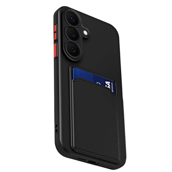 Mobilcover til Samsung Galaxy S26 cover med kortplads sort