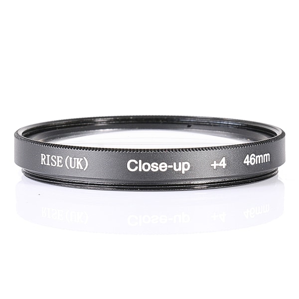 46mm +4 close up- / makro- / närbildsfilter svart