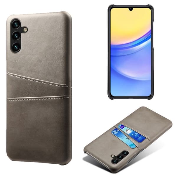 Samsung Galaxy A15 -kotelo korttipaikoilla Harmaa Samsung A15