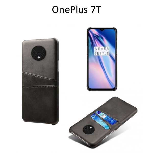 OnePlus 6/6T/7/7Pro/7T/7TPro/8/8T/8Pro etui kort etui sort - Sort OnePlus 7