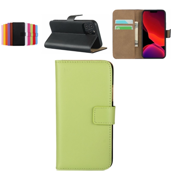 iPhone 13 Pro / ProMax / mini cover pung kortholder - Grøn Iphone 13 mini
