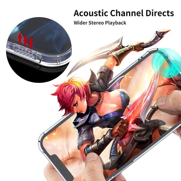 Iphone 14 Plus -kuori Army V3 Transparent Iphone 14 Plus