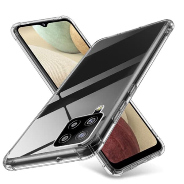 Samsung Galaxy A12 cover Army V3 gennemsigtig