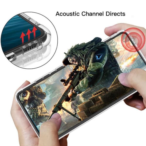 Samsung Galaxy A12 cover Army V3 gennemsigtig