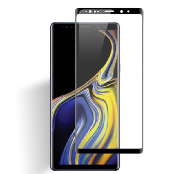 Näytönsuoja Samsung Note 20/9/8 Cover Galaxy - Transparent med svart ram NOTE 20