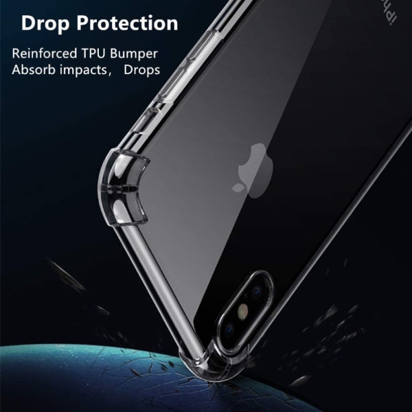 Iphone XS Max -kuori Army V3 Transparent Iphone XS Max