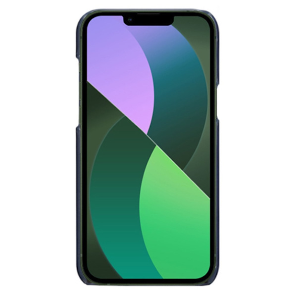 Korthållare Iphone 14 skal mobilskal urtag åt laddare hörlurar - Blå iPhone 14